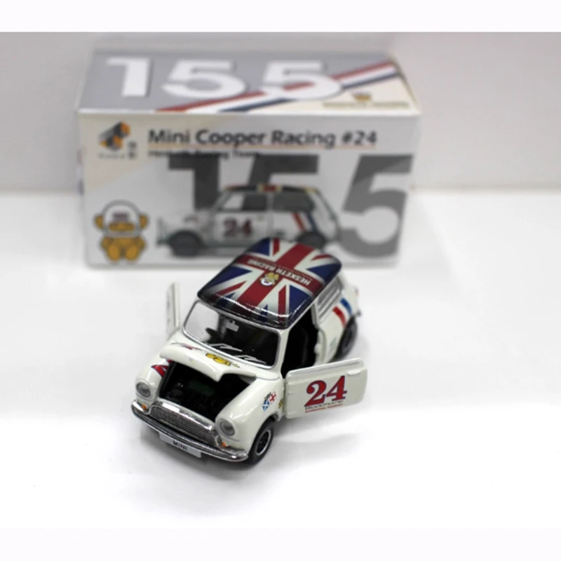 1:50 Scale Mini Cooper Alloy Racing Model 4 1:50 Scale Mini Cooper Alloy Racing Model - Image 4