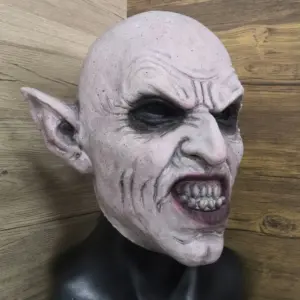 Nosferatu Grey Vampire Latex Mask for Adults 10 Scd136d7c1137483393dc1ae41abe105d4