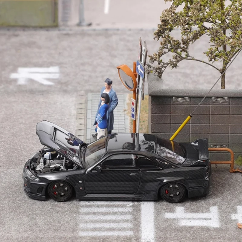 Skyline GTR R33 1:64 Diecast Model Car 2 Skyline GTR R33 1:64 Diecast Model Car - Image 2