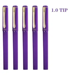 Vibrant Purple Matte Gel Pens - 1 to 5 Pack 22 Scd85df18c9bb4b85804d68b4ac71c622j