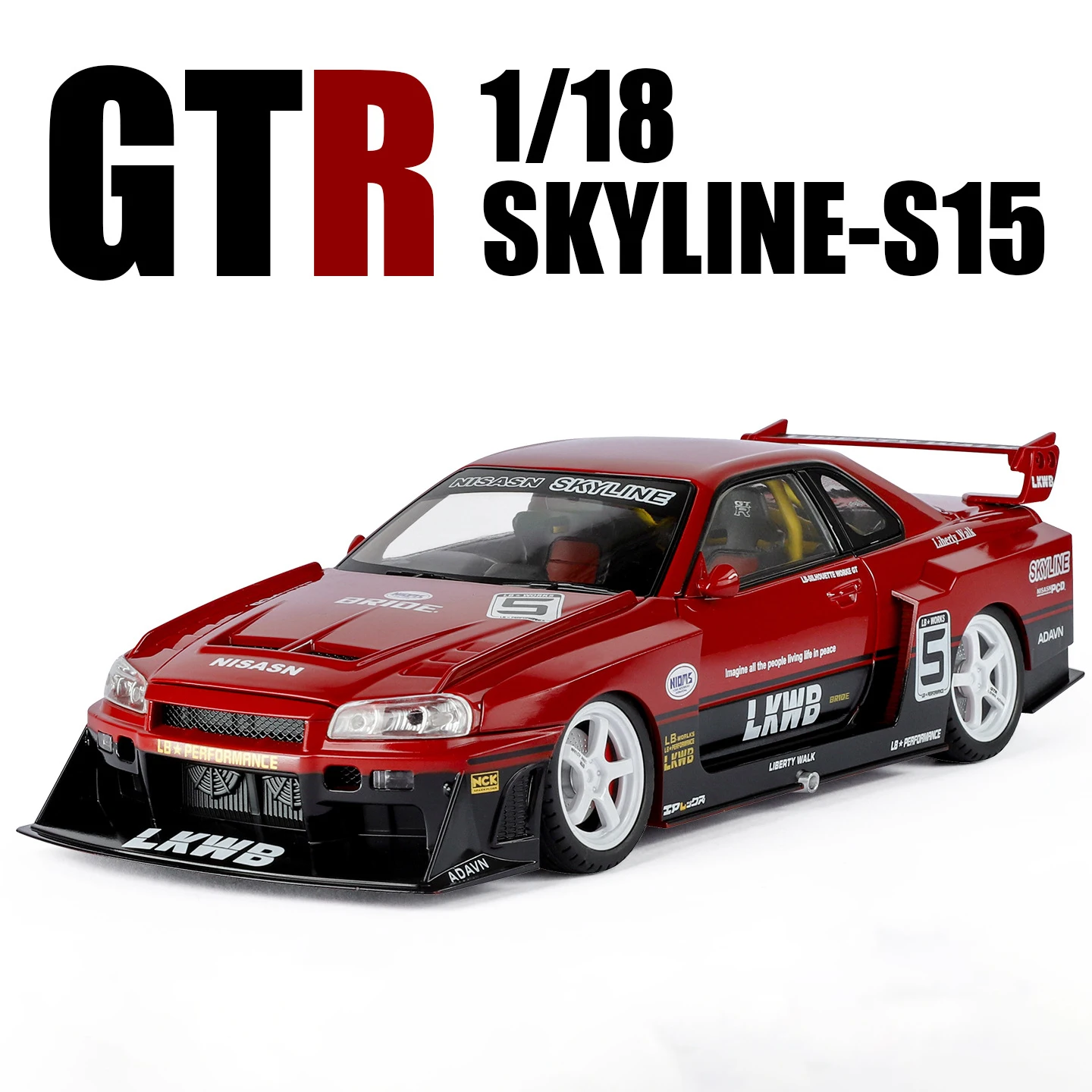 1/18 Nissan Skyline GTR R34 Scale Model Car 13 1/18 Nissan Skyline GTR R34 Scale Model Car - Image 13