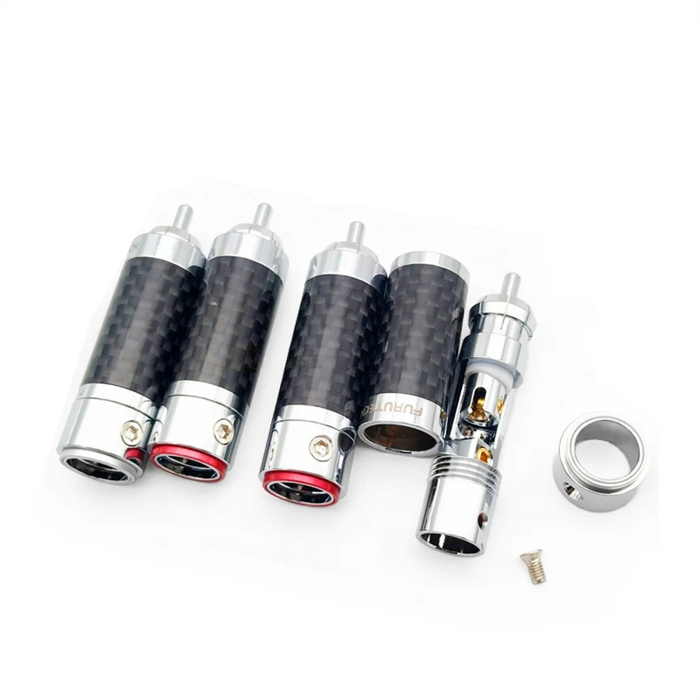 CF-102(R) High-End RCA Plugs 54mm Length 5 CF-102(R) High-End RCA Plugs 54mm Length - Image 5