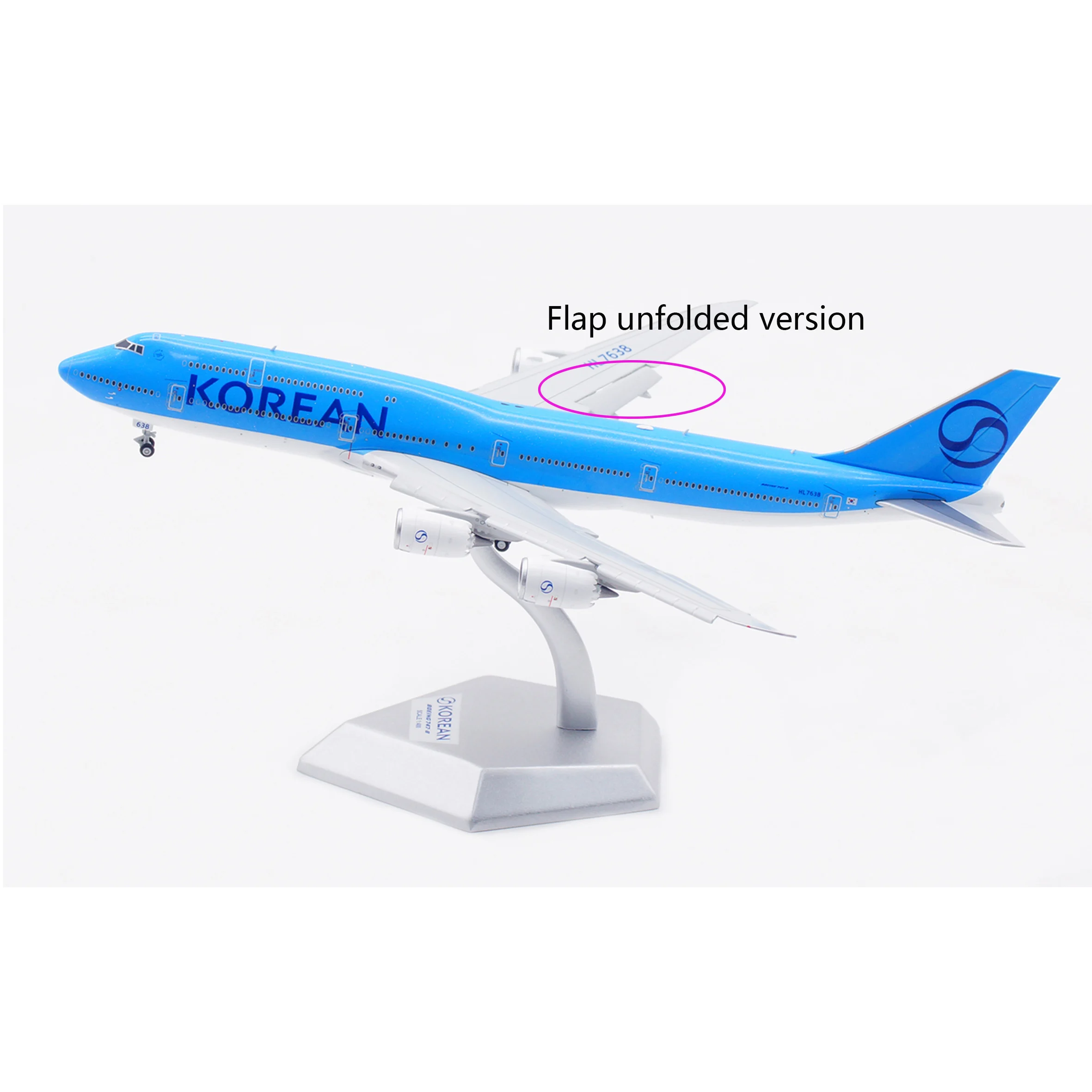 Korean B747-8i Model 1/400 Scale Diecast 6 Korean B747-8i Model 1/400 Scale Diecast - Image 6