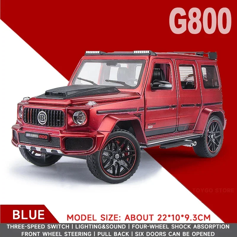 Mercedes Benz BRABUS G800 1:24 Scale Model 7 Mercedes Benz BRABUS G800 1:24 Scale Model - Image 7