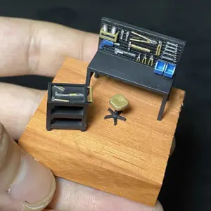 1/64 Scale Diorama Work Table Set 9 Sce106b2f87954de7993ae90d3702fd0cA