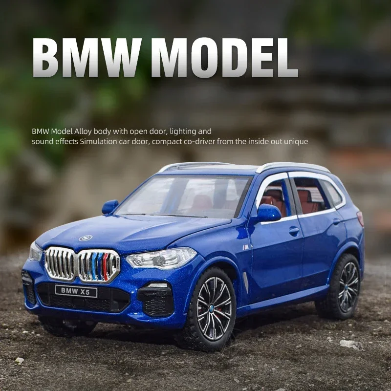 BMW X5 1:24 Scale Diecast Model with Lights 3 BMW X5 1:24 Scale Diecast Model with Lights - Image 3