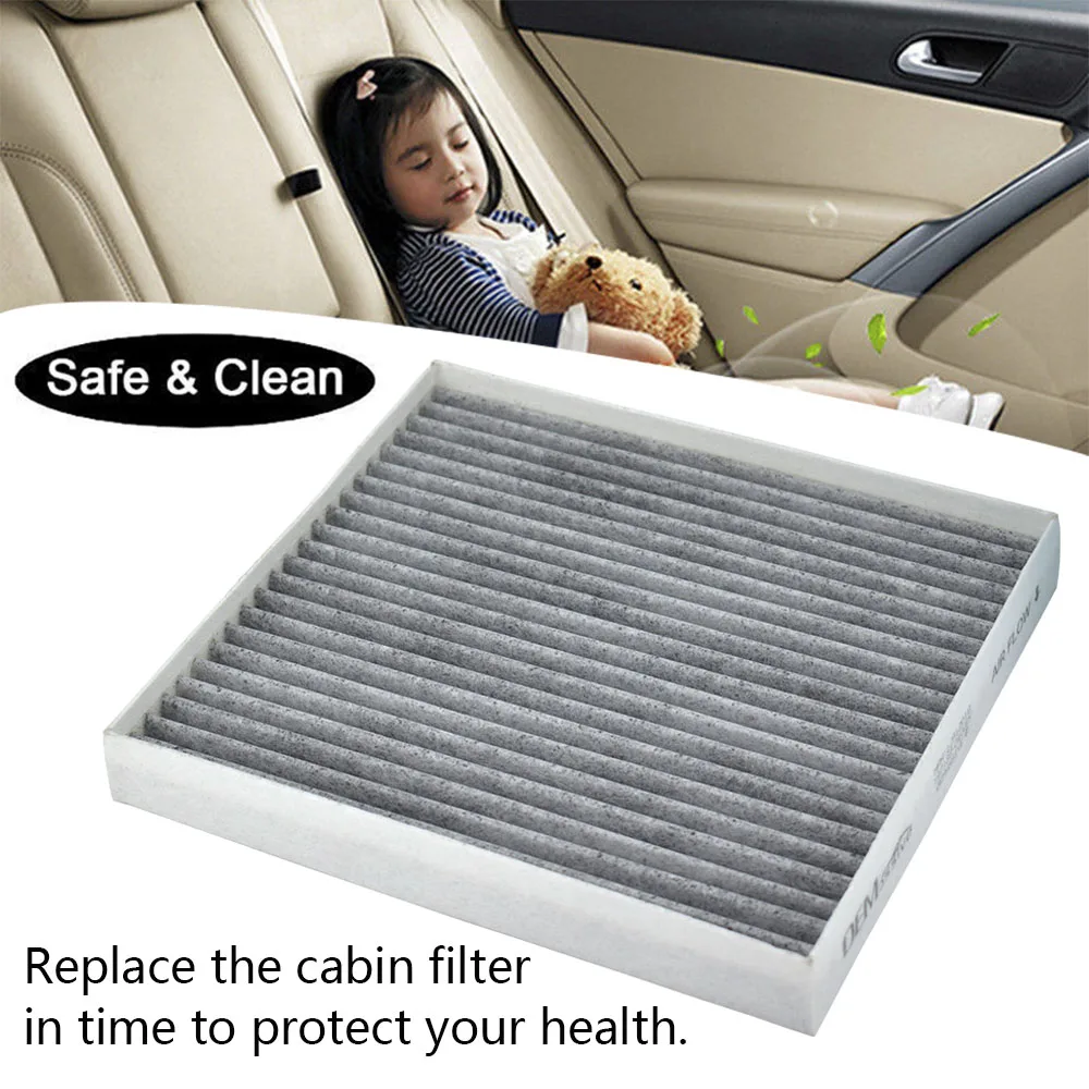 Activated Carbon Cabin Air Filter Set for Hyundai Kia 2 Activated Carbon Cabin Air Filter Set for Hyundai Kia - Image 2