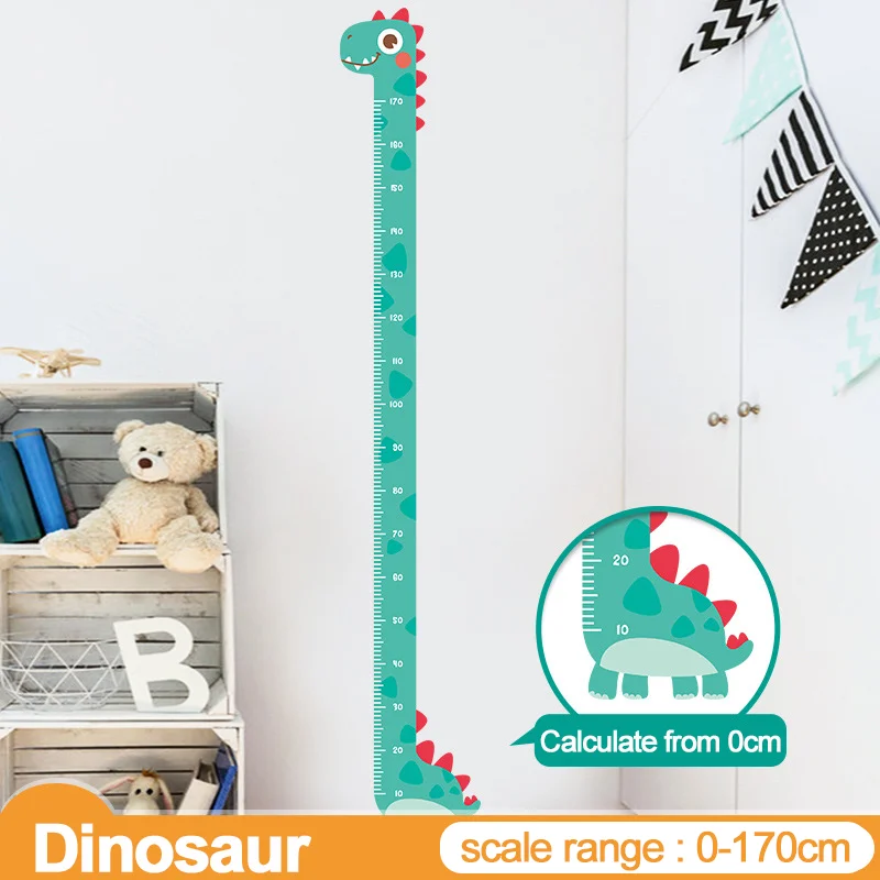 Cartoon Animals Height Measure Wall Sticker 8 Cartoon Animals Height Measure Wall Sticker - Image 8