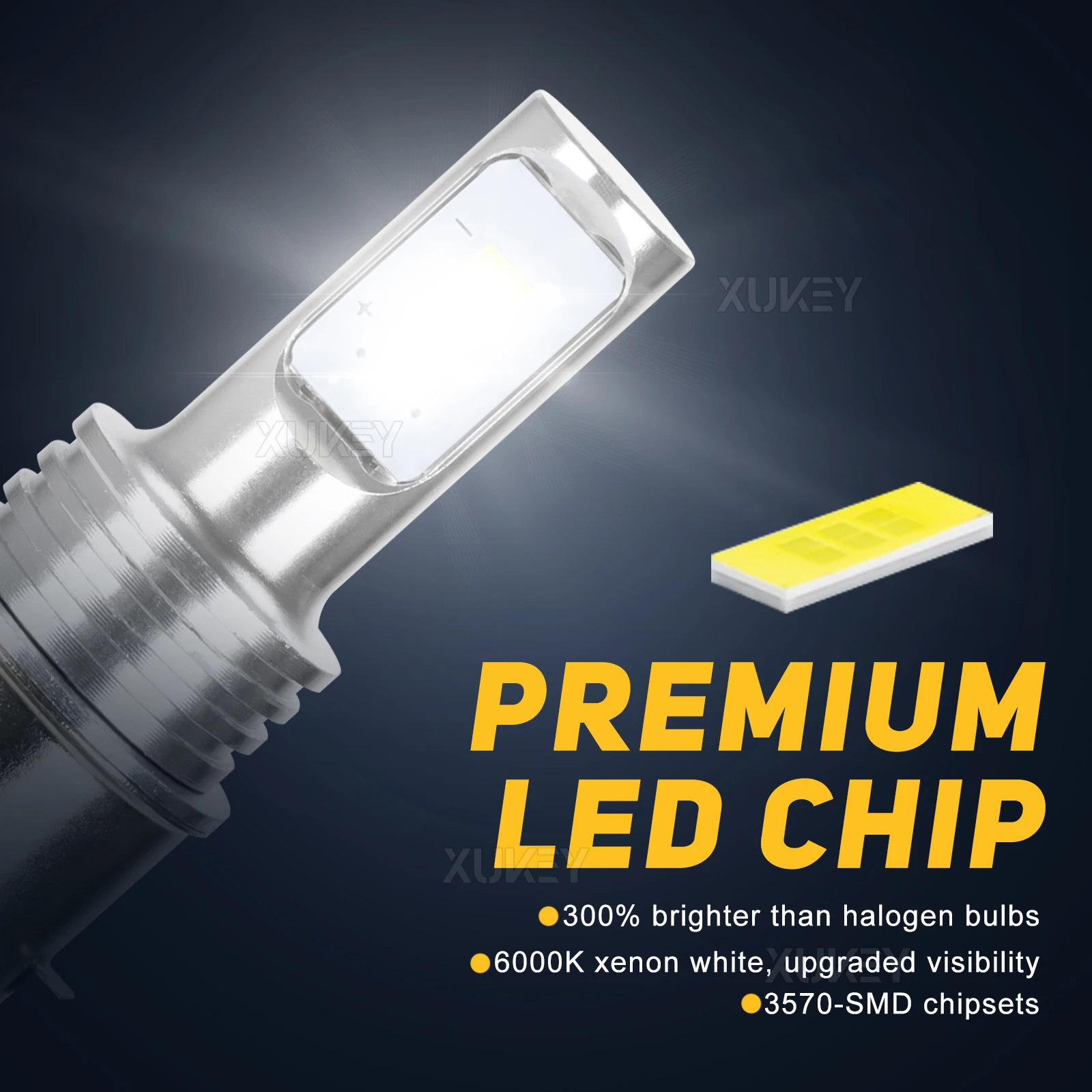 BA20D LED Motorcycle Headlight Bulb 6000K 850 Lumens 3 BA20D LED Motorcycle Headlight Bulb 6000K 850 Lumens - Image 3