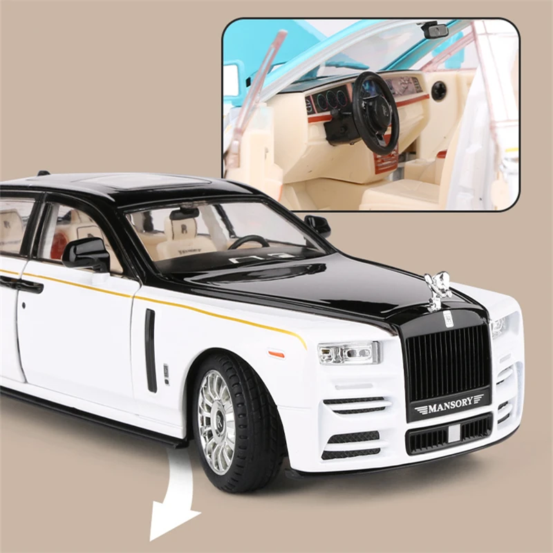 Rolls Royce Phantom 1:22 Scale Diecast Model 5 Rolls Royce Phantom 1:22 Scale Diecast Model - Image 5