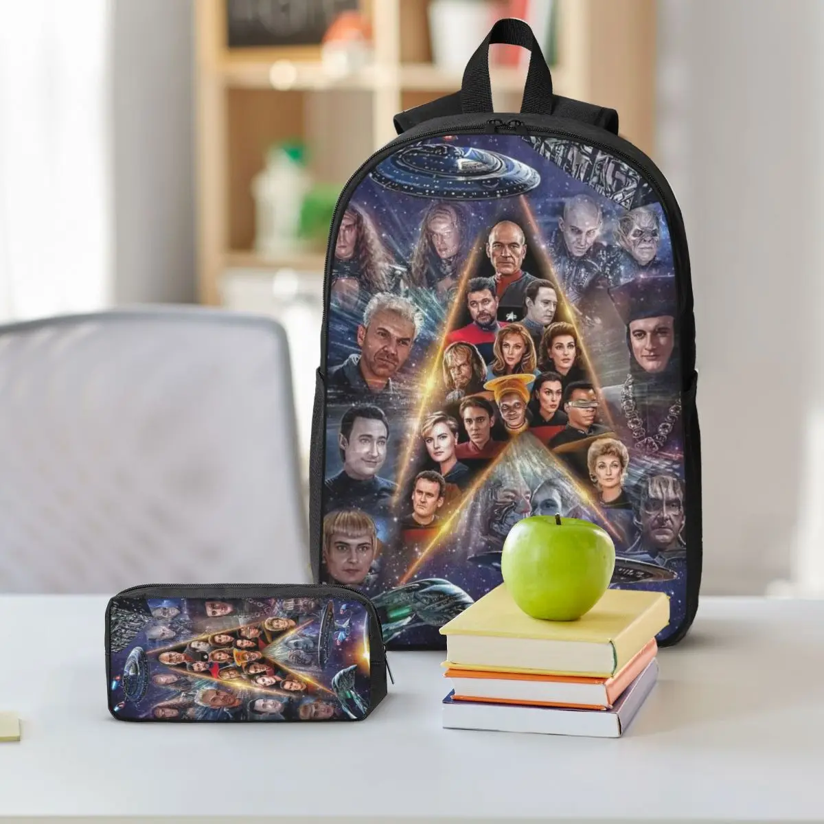 Vibrant 3-Piece Cosmic Backpack Set 6 Vibrant 3-Piece Cosmic Backpack Set - Image 6