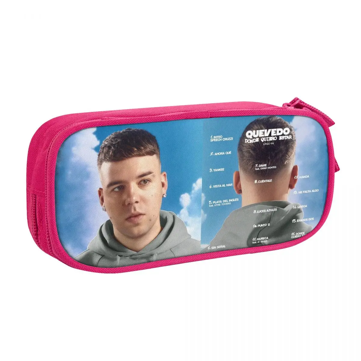 Classic Quevedo Music Pencil Case in Pink, Black, Blue 7 Classic Quevedo Music Pencil Case in Pink, Black, Blue - Image 7