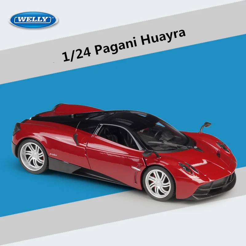 WELLY 1:24 Pagani Huayra Diecast Model Car 9 WELLY 1:24 Pagani Huayra Diecast Model Car - Image 9