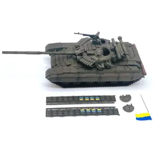 1:72 Scale Ukrainian T-64BV Tank Model 7 Sd0e5beb4e9e849ffa75979896de74666e