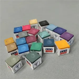 Original Silver Cup Chalk Set for Billiards 30 Sd126509329074f0a90b36ddff284db6aX