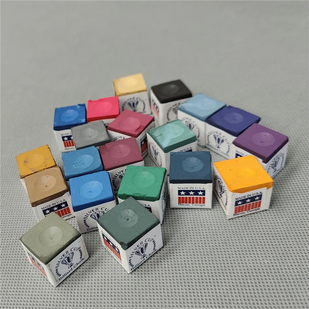 Original Silver Cup Chalk Set for Billiards 3 Original Silver Cup Chalk Set for Billiards - Image 3