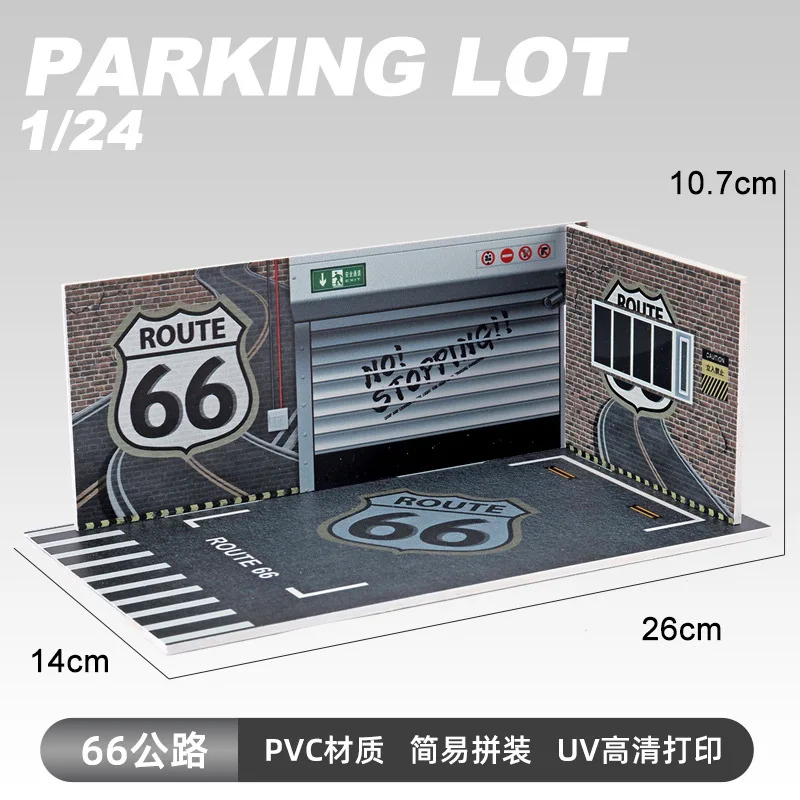 1/24 Scale Assembled PVC Parking Lot Model 8 1/24 Scale Assembled PVC Parking Lot Model - Image 8
