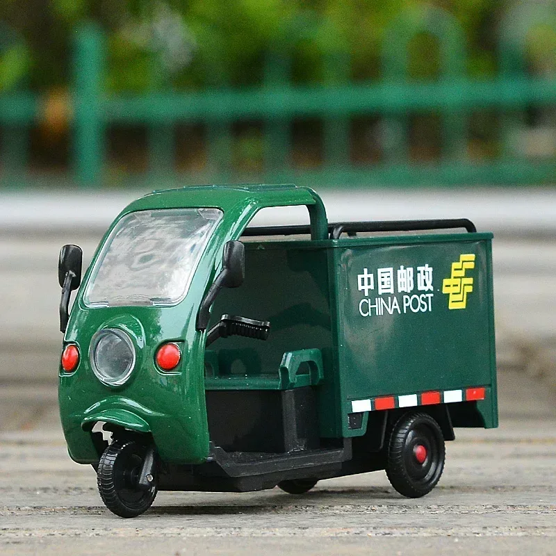 1:32 Scale Diecast Metal Tricycle Truck Model 2 1:32 Scale Diecast Metal Tricycle Truck Model - Image 2