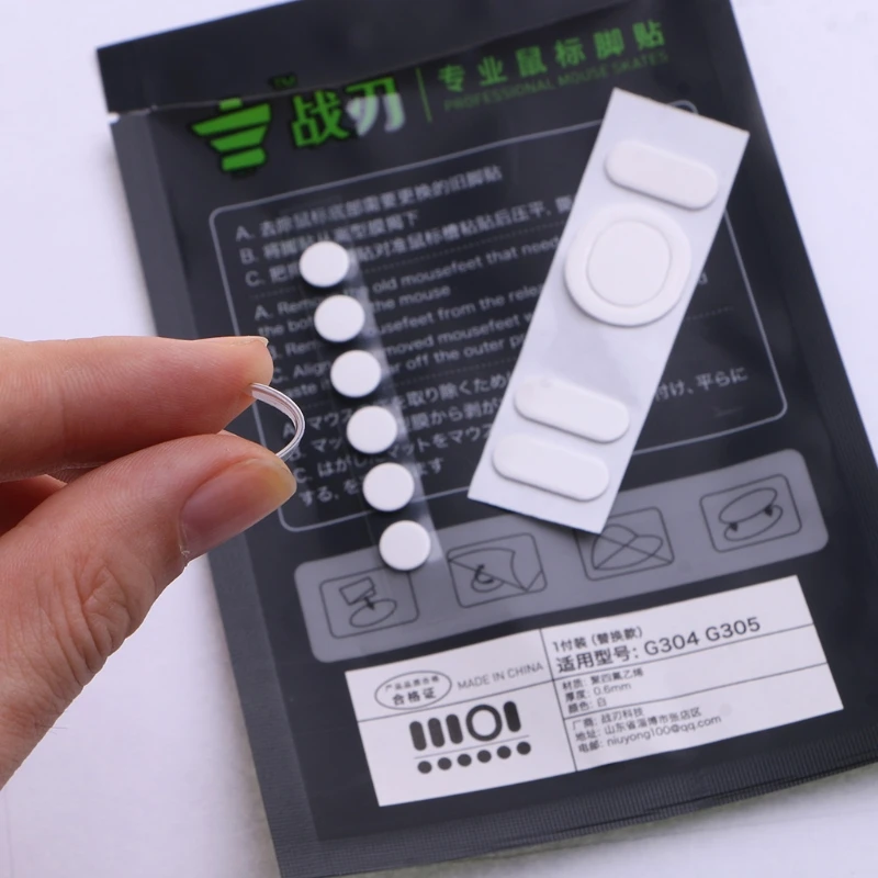 G304 G305 Custom PTFE Mouse Feet Replacement Set 3 G304 G305 Custom PTFE Mouse Feet Replacement Set - Image 3