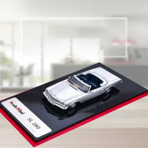 Scale 1:64 Benz SL280 Model Car in Red 13 Sd2f0ae15cdf944e5b06c903fb6857b85k