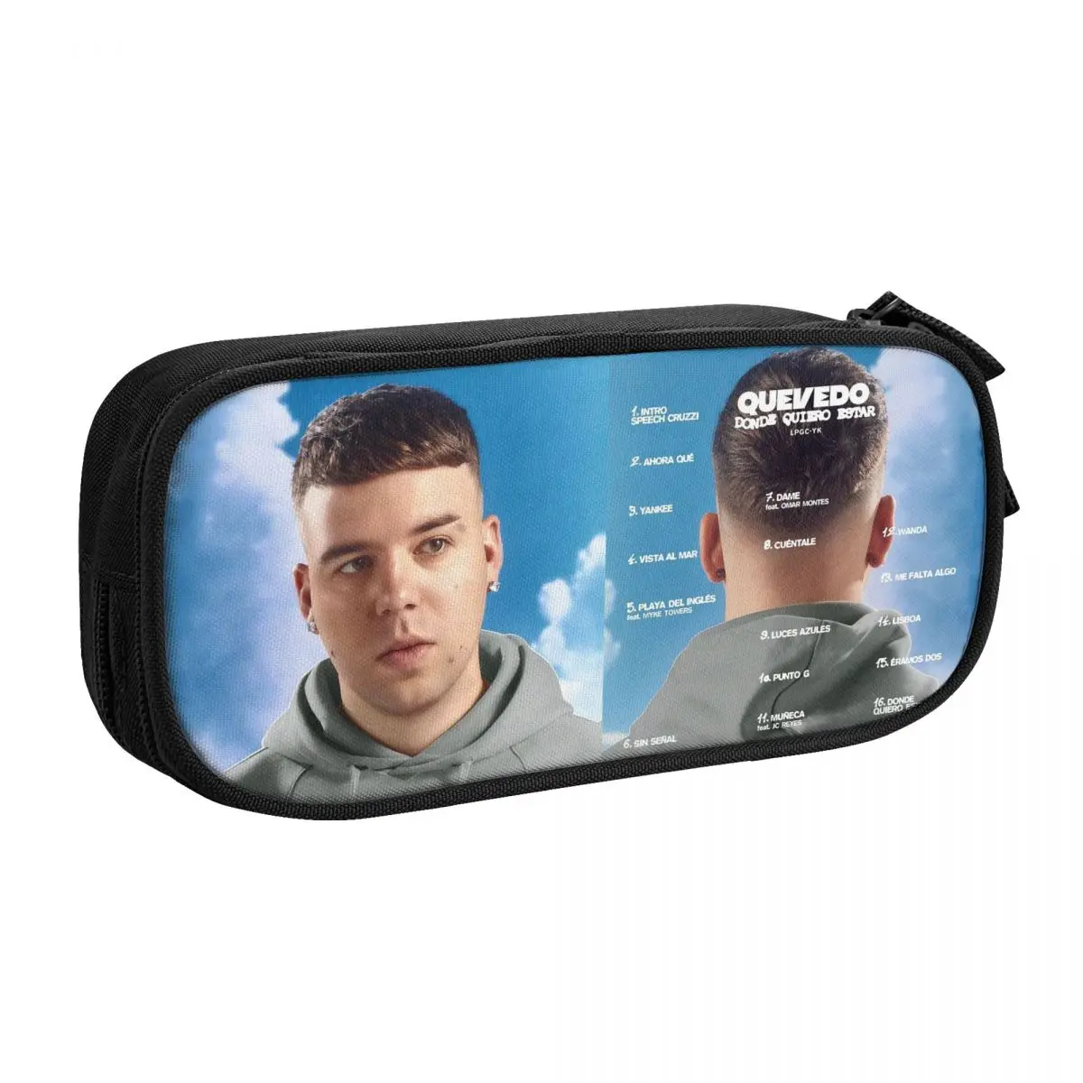 Classic Quevedo Music Pencil Case in Pink, Black, Blue 8 Classic Quevedo Music Pencil Case in Pink, Black, Blue - Image 8