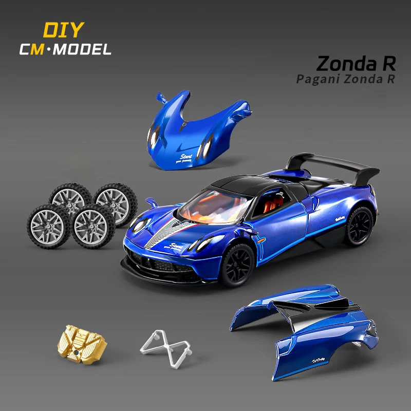 Pagani Zonda R 1:43 Diecast Model Car 3 Pagani Zonda R 1:43 Diecast Model Car - Image 3