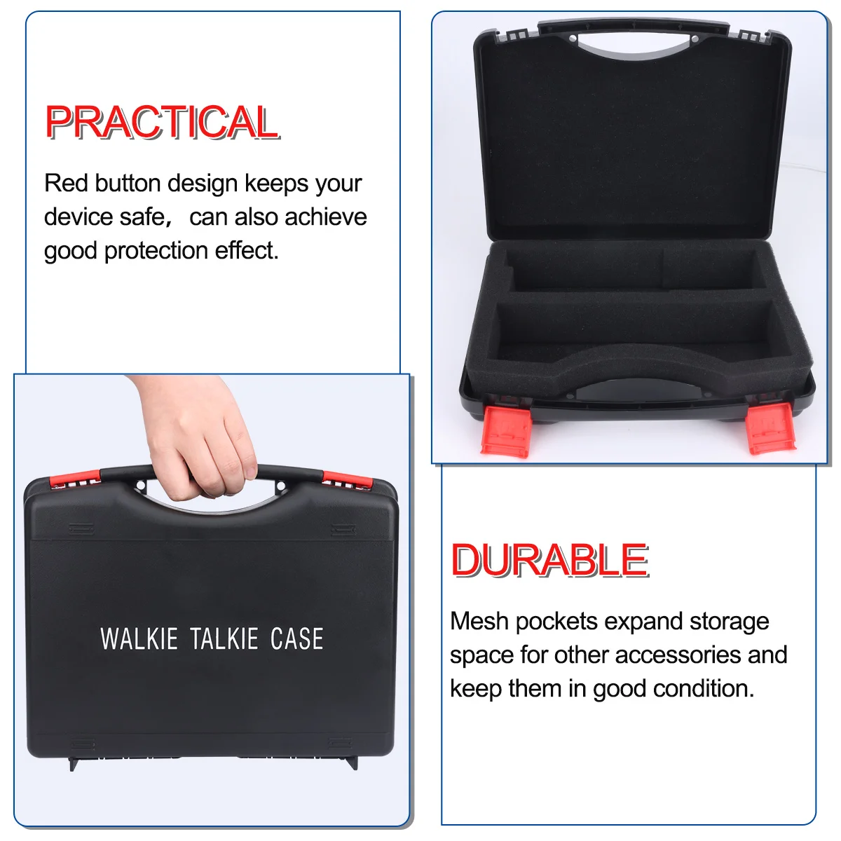 UV-32 DM-32 Walkie Talkie Carrying Case 3 UV-32 DM-32 Walkie Talkie Carrying Case - Image 3