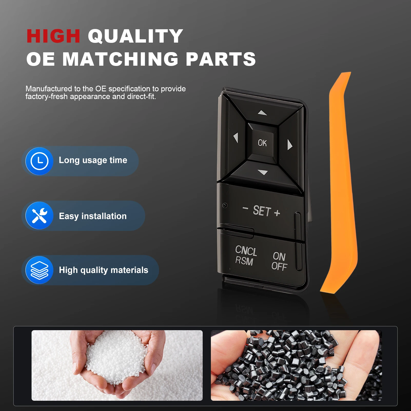 Left Steering Wheel Cruise Control Switch F-150 4 Left Steering Wheel Cruise Control Switch F-150 - Image 4