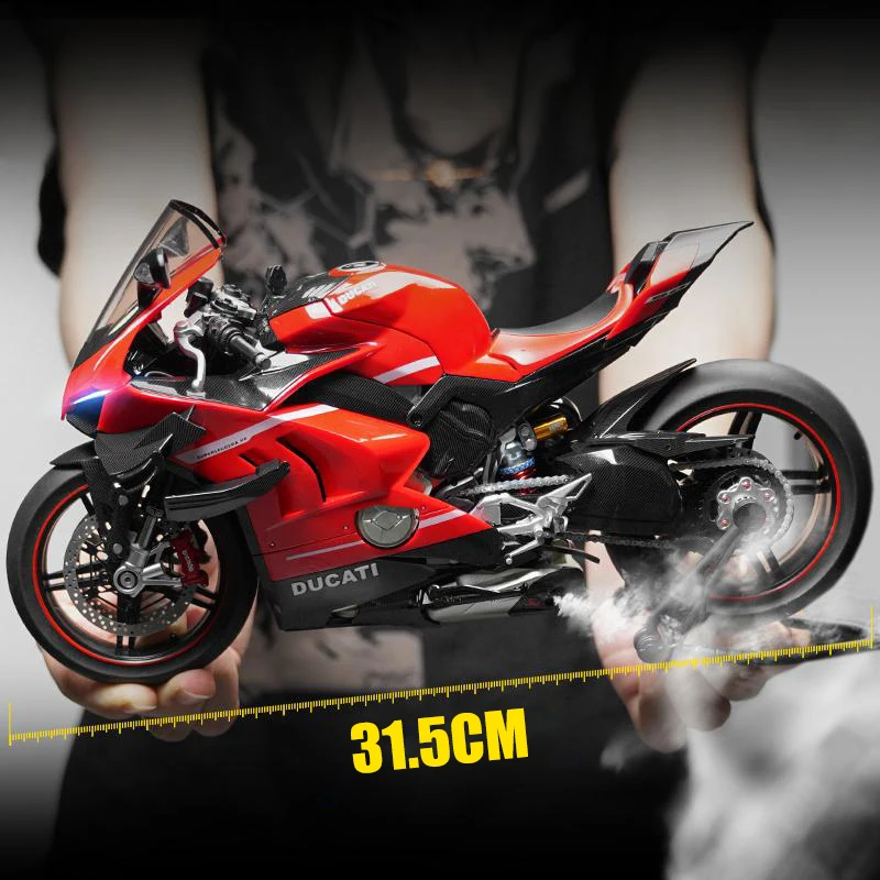 Ducati V4S Racing Motorcycle Diecast Model 1:7 2 Ducati V4S Racing Motorcycle Diecast Model 1:7 - Image 2