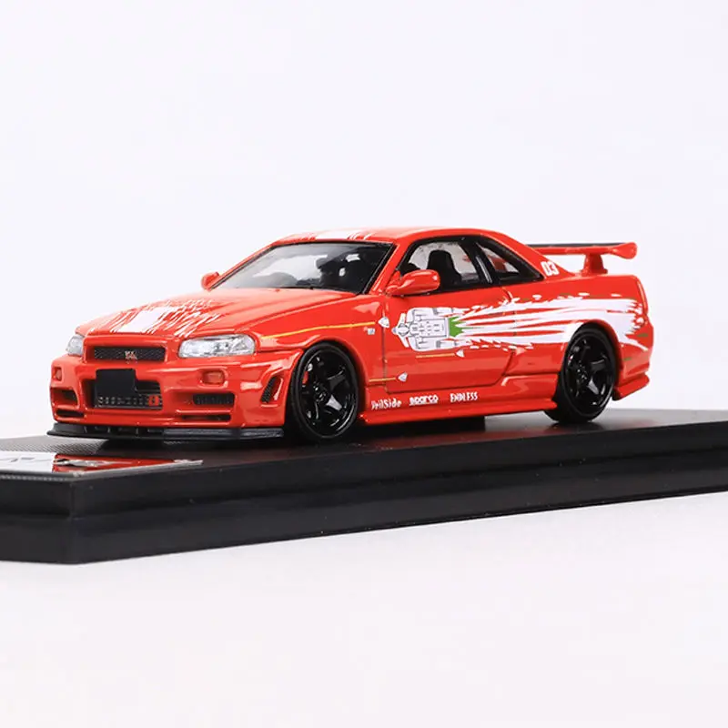 Nissan Skyline R34 Diecast Model Car Set 5 Nissan Skyline R34 Diecast Model Car Set - Image 5