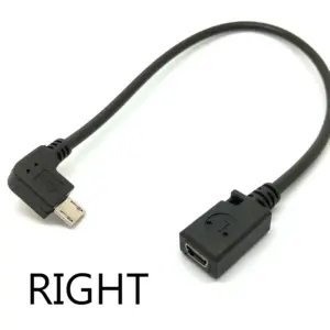90 Degree Micro USB Male to Mini USB Female Adapter 9 Sd55fb487d8d141ff85db95bf2e7fec2dN