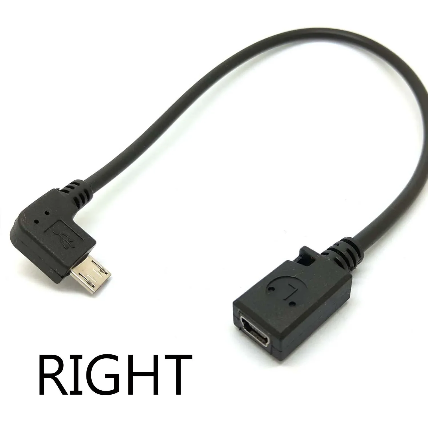 90 Degree Micro USB Male to Mini USB Female Adapter 4 90 Degree Micro USB Male to Mini USB Female Adapter - Image 4