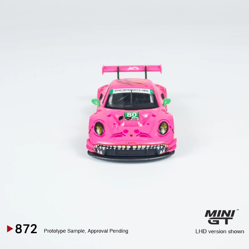 Diecast Porsche 911 GT3 R #80 1:64 Model 4 Diecast Porsche 911 GT3 R #80 1:64 Model - Image 4