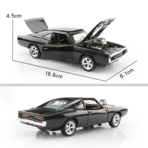 1970 Dodge Charger 1:32 Scale Diecast Model 17 Sd5f89be267ff42a0958544ad346bb033V