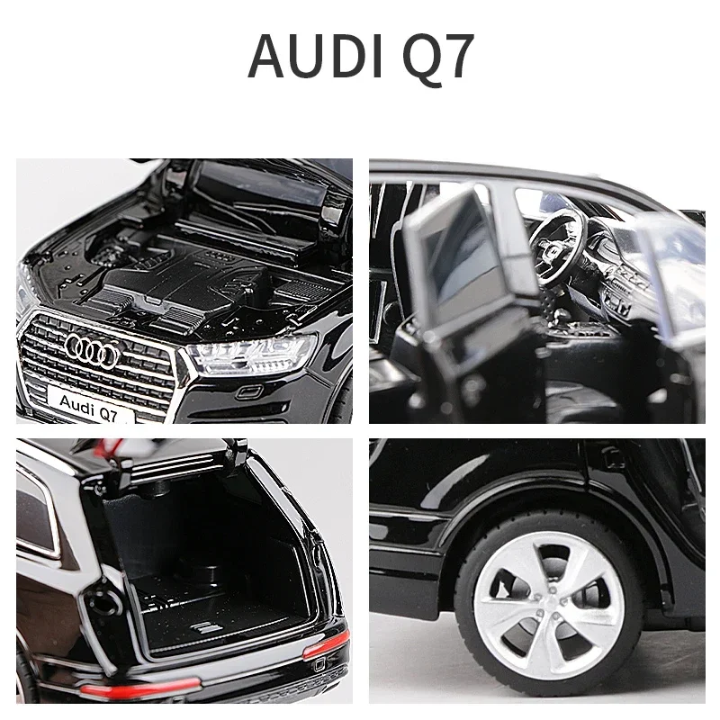 1:32 Scale Audi Q7 Diecast Model SUV 5 1:32 Scale Audi Q7 Diecast Model SUV - Image 5