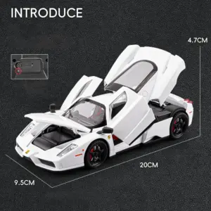 1:22 Scale Enzo Supercar Model with Details 10 Sd689ec42f3c342d5a447ec530e18d7797