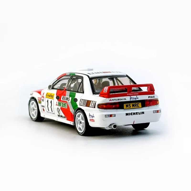 Diecast 1/64 Scale Mitsubishi Evo2 Model No. 11 4 Diecast 1/64 Scale Mitsubishi Evo2 Model No. 11 - Image 4