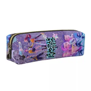 Huntrix Girl Leather Pencil Case for Students 48 Sd6e322db73064876964128d73c17770ft