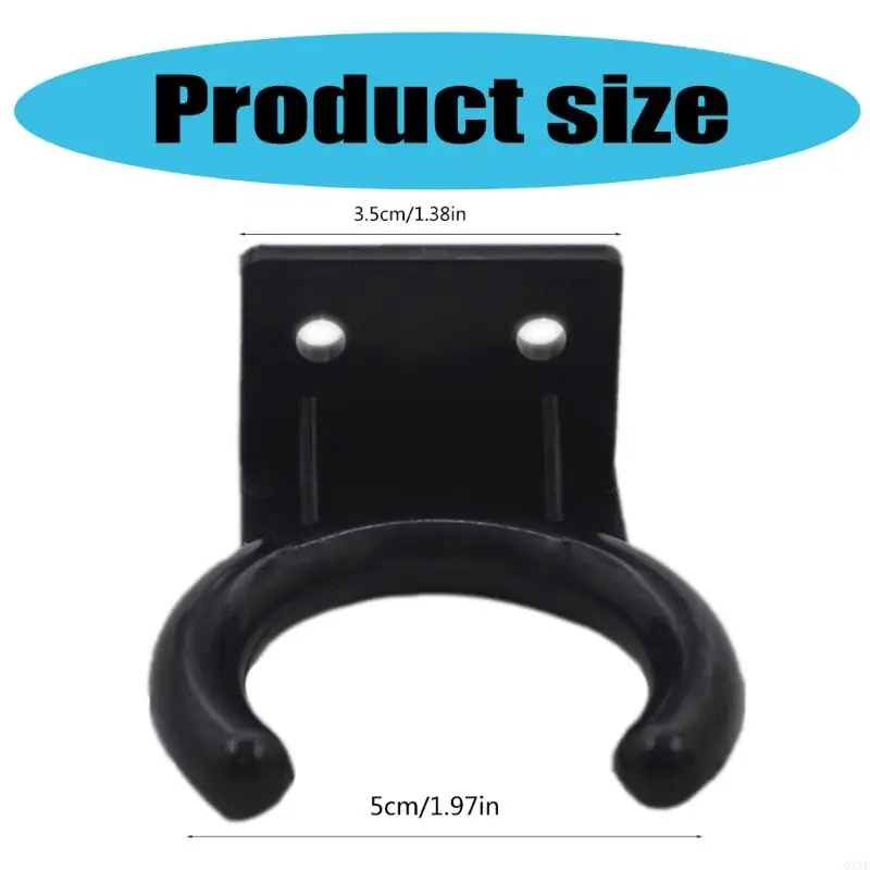 Microphone Wall Hanger Hook Holder 50mm 6 Microphone Wall Hanger Hook Holder 50mm - Image 6