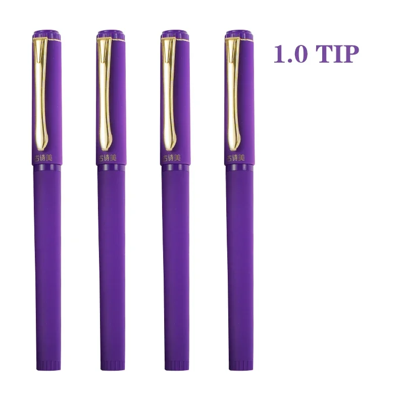 Vibrant Purple Matte Gel Pens - 1 to 5 Pack 8 Vibrant Purple Matte Gel Pens - 1 to 5 Pack - Image 8