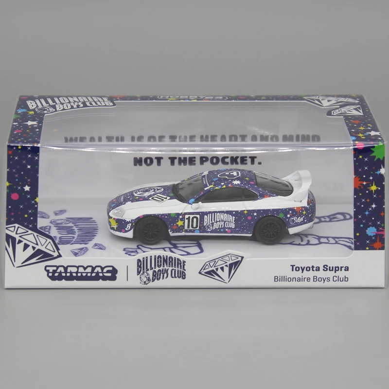 Tarmac Works 1/64 Toyota Supra A80 Diecast Model 2 Tarmac Works 1/64 Toyota Supra A80 Diecast Model - Image 2