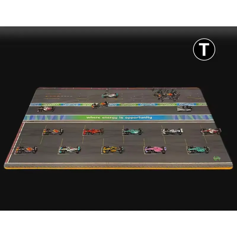 1:64 Scale Racing Scene Mat for Diecast Cars 6 1:64 Scale Racing Scene Mat for Diecast Cars - Image 6