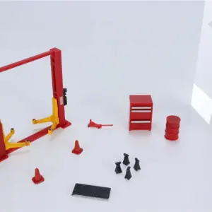 12-Piece Garage Tools Set for 1/64 Models 9 Sd8835358576843c98f3d6f8325a1f86cY