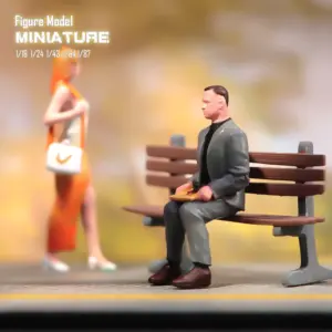 Urban Life Miniature Model Scene with Figures 19 Sd8b3b64f5ab24a8bbfe4a93582d572d9U