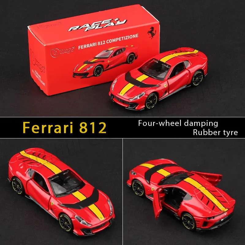 Bburago 1:64 Scale Ferrari Die-Cast Models 5 Bburago 1:64 Scale Ferrari Die-Cast Models - Image 5