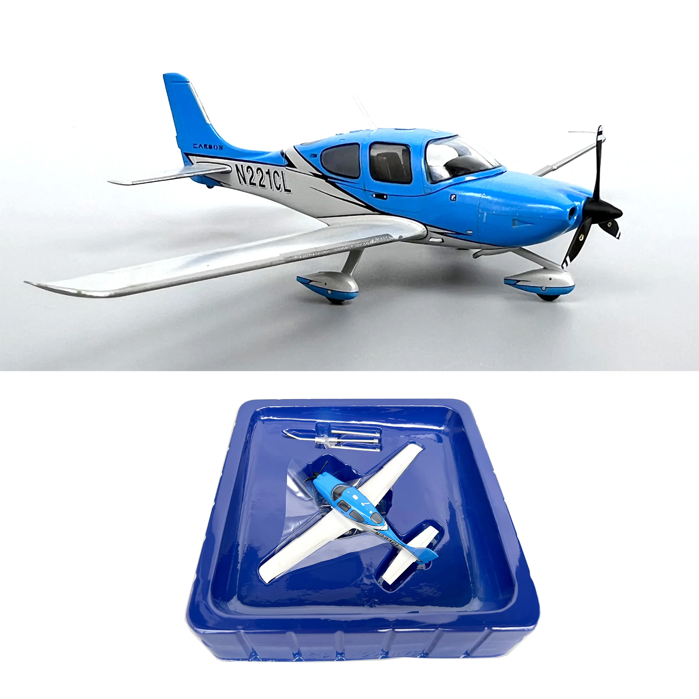 Cirrus SR22T-GTS 1/72 Diecast Model Aircraft 2 Cirrus SR22T-GTS 1/72 Diecast Model Aircraft - Image 2