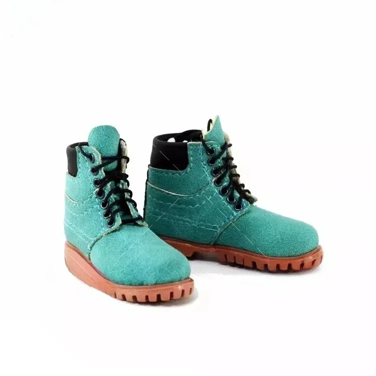 1/6 Scale Brown Combat Boots for 12-Inch Dolls 14 1/6 Scale Brown Combat Boots for 12-Inch Dolls - Image 14