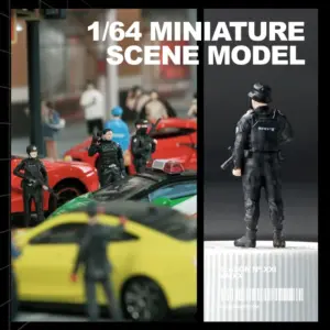 1/64 Scale Tactical Police Miniature Figures Set 12 Sd95718c97b71446285213b58716adbe9n