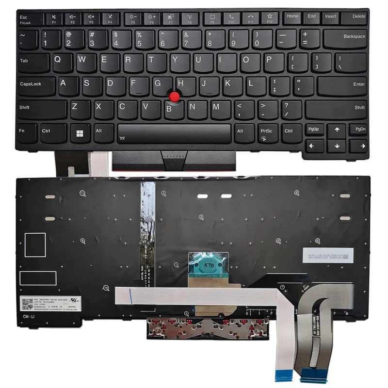Lenovo ThinkPad T14 P14s Gen 1 US/Spanish Keyboard 3 Lenovo ThinkPad T14 P14s Gen 1 US/Spanish Keyboard - Image 3