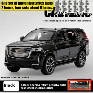 Diecast Cadillac Escalade 1:32 Scale Model 23 Sda0dbe6111184aebad04e535a7f6702dX